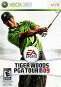 TIGER WOODS PGA TOUR 09  (Xbox 360)  -  Good condition