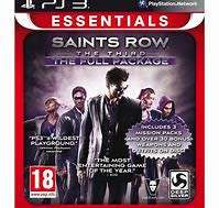 SAINTS ROW THE THIRD THE FULL PACKAGE - ESSENTIALS(PS3) - Great condition! - (SAME DAY SHIPPING ) !!