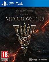 THE ELDER SCROLLS ONLINE MORROWIN   (PS4)   -  AS NEW CONDITION !!!