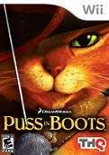 PUSS IN BOOTS  (Wii) - Good condition !!!  -  SAME DAY SHIPPING !!!