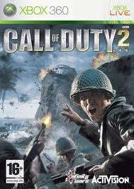 CALL OF DUTY 2     (Xbox 360)  -  Good condition !!! -   SAME DAY SHIPPING   !!!