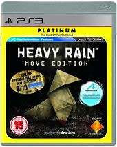 HEAVY RAIN MOVE EDITION PLATINUM   (PS3) -  Mint condition / Re-Sealed !!! - SAME DAY SHIPPING !!!