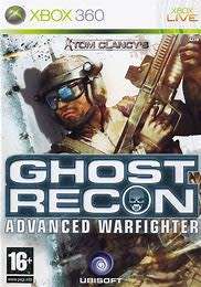 TOM CLANCYS GHOST RECON ADVANCED WARFIGHTER   Xbox 360  -  NTSC - USED - PLAYS ONLY ON AMERICAN CONS