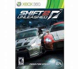 SHIFT 2 UNLEASHED NEED FOR SPEED   (XBOX 360)    -  Good condition !!  -  SAME DAY SHIPPING !!!