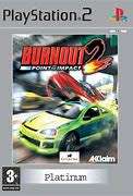 BURNOUT 2 POINT OF IMPACT  PLATINUM   (PS2)  -  Good condition !!!  - SAME DAY SHIPPING !!!
