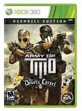 ARMY OF TWO THE DEVILS CARTEL OVERKILL EDITION -  Good condition !!  XBOX360 SAME DAY SHIPPING !!!