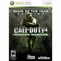 CALL OF DUTY MODERN WARFARE 4 G O T Y  EDITION   XBOX 360 - Good condition !! - SAME DAY SHIPPING !!
