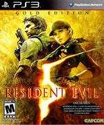 RESIDENT EVIL 5 GOLD EDITION    (PS3)  -  Good condition !!! -   SAME DAY SHIPPING  !!!