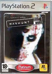 MANHUNT PLATINUM   (PS2)  -  Good condition !!! -    SAME DAY SHIPPING   !!!