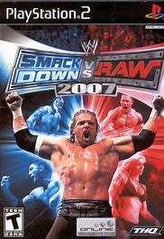 WWE SMACKDOWN VS RAW 2007  (  PS2   )   -     Good condition - SAME DAY SHIPPING !!!