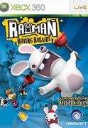 RAYMAN RAVING RABBIDS XBOX 360 NTSC - USED - ONLY PLAYS ON AMERICAN CONSOLE- SAME DAY SHIPPING !!