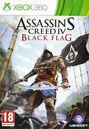 ASSASSINS CREED BLACK FLAG IV  (XBOX 360)  -    Good condition !!!  -  SAME DAY SHIPPING !!!
