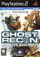 TOM CLANCYS  GHOST RECON ADVANCED WARFIGHTER   (PS2)  - Mint condition / Re - Sealed
