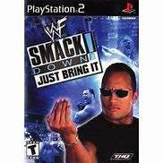 WWF SMACKDOWN! JUST BRING IT !  ( PS2 )  -   Good condition - SAME DAY SHIPPING !!!
