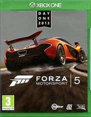 FORZA MOTORSPORT 5  DAY ONE 2013  XBOX ONE   -  Good condition !!  - SAME DAY SHIPPING