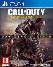 CALL OF DUTY ADVANCED WARFARE DAY ZERO EDITION   PS4  Good condition  -  (  SAME DAY SHIPPING  ) !!!