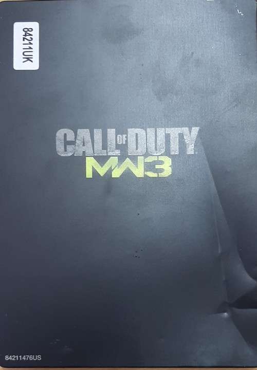 CALL OF DUTY MW3 - STEELBOOK   XBOX 360 - ( Please read the description )  - Good condition !!!