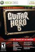 GUITAR HERO 5   (Xbox 360)  -  Good condition !!  -  SAME DAY SHIPPING !!!