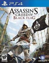 ASSASSINS CREED IV BLACK FLAG   ( PS4 )   -  Good condition !!! - SAME DAY SHIPPING !!