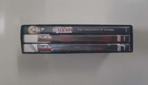 FULL METAL ALCHEMEST COMPLETE BOX SET 3 DVDS  - JAPANESE COLLECTOR  - RARE  -  PC DVD