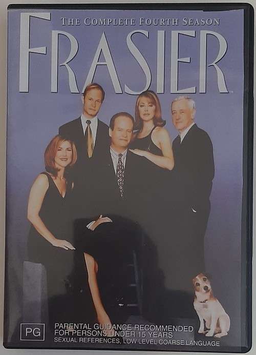 FRASIER THE COMPLETE FOURTH SEASON  PC DVD   -   Good condition !!!!  -  SAME DAY SHIPPING !!!