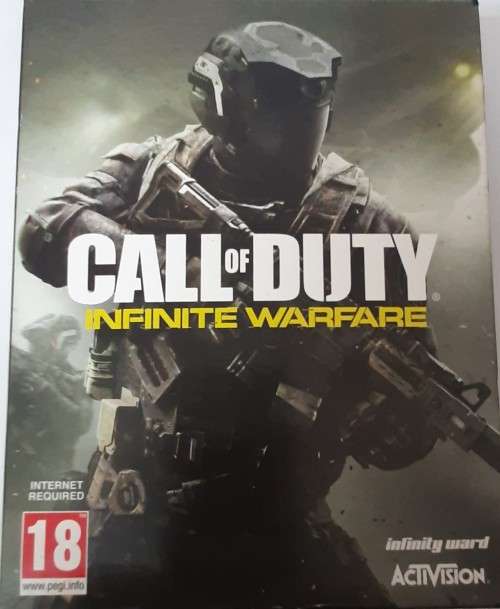 CALL OF DUTY INFINITE WARFARE in Carton Box  ( PS4 ) - ( Standard Edition With Pin Badges  )