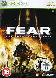 FEAR FIRST ENCOUNTER ASSUALT RECON  XBOX 360 -  Good condition !!!   -   SAME DAY SHIPPING
