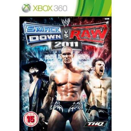 WWE SMACKDOWN VS RAW 2011  ( Xbox 360 )   -   Mint condition / Re - Sealed -  SAME DAY SHIPPNG