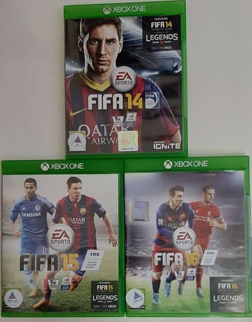 FIFA SOCCER  3 GAME SPECIAL DEAL XBOX ONE - Good condition !!!  -   SAME DAY SHIPPING !!