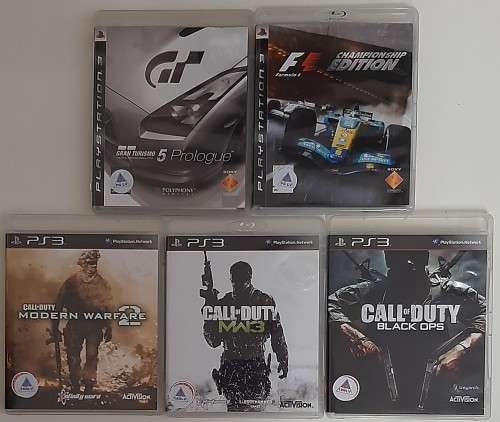 PS3 5 GAME  BUNDLE !!!  (CALL OF DUTY / RACING GAMES) (PS3) SAVE !! SAVE !!  - SAME DAY SHIPPING