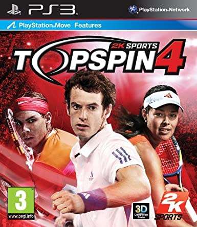 TOPSPIN 4 (PS3)  -  Mint condition / Re - Sealed - SAME DAY SHIPPING  !!!
