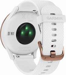 GARMIN WATCH VIVOMOVE HR SMARTWATCH - Rose Gold with White Silicone Strap and original charger