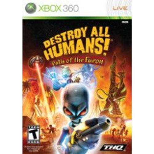 DESTROY ALL HUMANS HUMANS! PATH OF THE FURON   ( Xbox 360 ) -    Mint condition / Re - Sealed