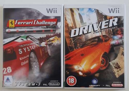 ( WII ) RACING  2 GAME  COMBO   - Good  condition !! - `HURRY HURRY `  -  SAME DAY SHIPPING !!!
