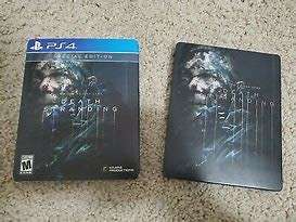 DEATH STRANDING SPECIAL EDITION STEELBOOK (PS4) - In cardboard sleeve -Mint condition /Re - Sealed