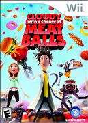 CLOUDY WITH A CHANCE OF MEATBALLS   (Wii)  -  Good condition !!!   -  SAME DAY SHIPPING