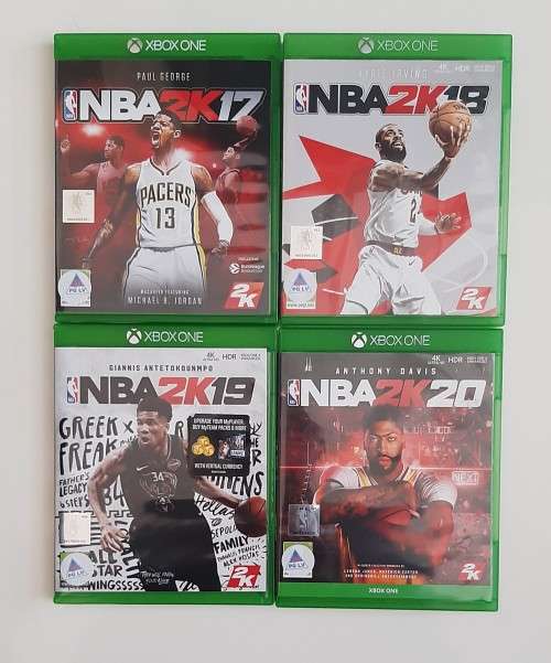 (Xbox One)  4 GAME NBA  BUNDLE  DEAL  XBOX ONE  -   Good condition !!-  SAME DAY SHIPPING !!