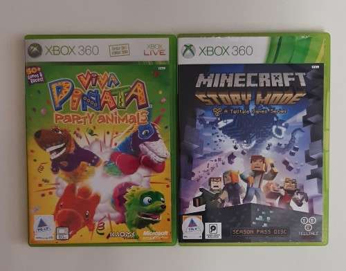(XBOX 360)   2 GAME MIX COMBO BUNDLE - SAVE !!  - Good condition !!!!    - SAME DAY SHIPPING