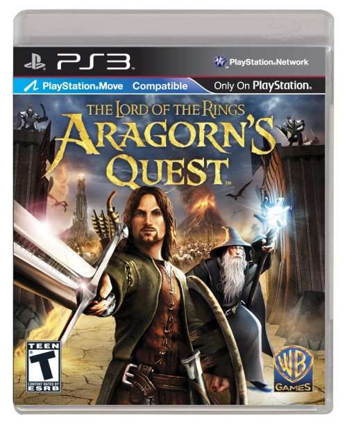 THE LORD OF THE RINGS ARAGORNS QUEST   (PS3)  -  Mint condition / Re - Sealed  - SAME DAY SHIPPING