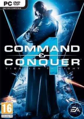 COMMAND & CONQUER 4 TIBERIAN TWILIGHT  DVD  - NEW & FACTORY SEALED -  " Good classic game for kids "