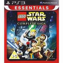 LEGO STAR WARS THE COMPLETE SAGA ESSENTIALS      (PS3)    -    Mint condition / Re - Sealed