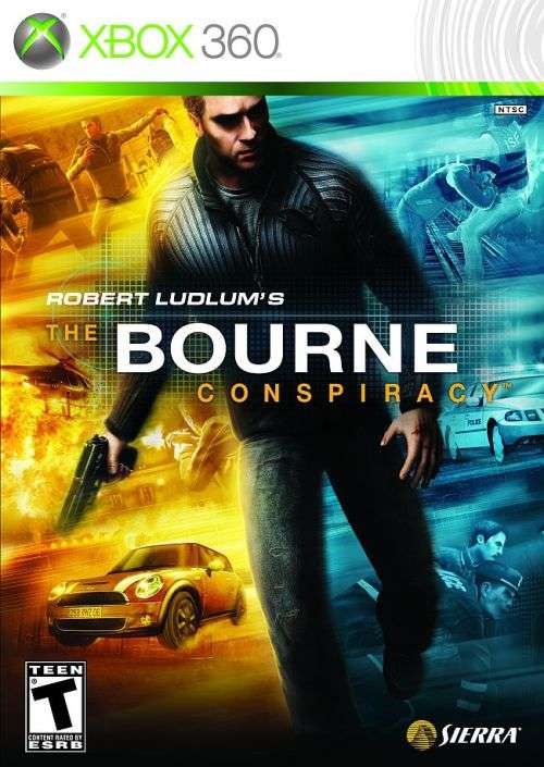 ROBERT LUDLUMS THE BOURNE CONSPIRACY   ( XBOX 360 )  -  Good condition !!  -  SAME DAY SHIPPING !!!