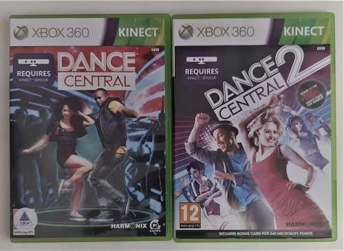 XBOX 360  3 GAME KINECT  COMBO  - Requires Kinect Sensor  - Good condition !!  -  SAME DAY SHIPPING