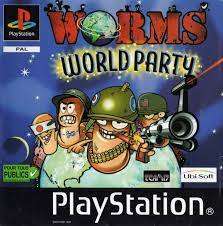 WORMS WORLD PARTY    (PS1)  -  SAME DAY SHIPPING !!!   -  "Please read description "