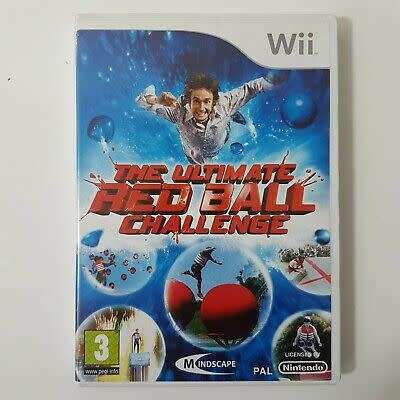 THE ULTIMATE RED BALL CHALLENE   ( Wii )   -   Mint condition / Re - Sealed -  SAME DAY SHIPPING !!!
