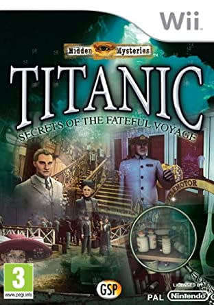 HIDDEN MYSTERIES TITANIC SECRETS OF THE FATEFUL VOYAGE   ( Wii )   -   Mint condition / Re - Sealed
