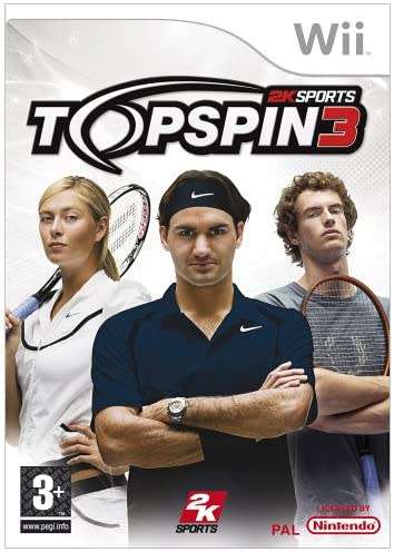 TOPSPIN 3 2K SPORT2      ( Wii )   -   Mint condition / Re - Sealed  -  SAME DAY SHIPPING !!!