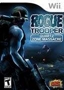 ROGUE TROOPS QUARTZ ZONE MASSACRE     ( Wii )   -   Mint condition / Re - Sealed - SAME DAY SHIPPING