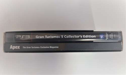 GRAN TURISMO 5 COLLECTORS EDITION  (PS3)  (Still in cardboard sleeve ) - Good condition !!!