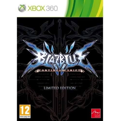 BLAZBLUE CONTINUUM SHIFT LIMITED EDITION    (Xbox 360)  -  Good condition !! - SAME DAY SHIPPING !!!